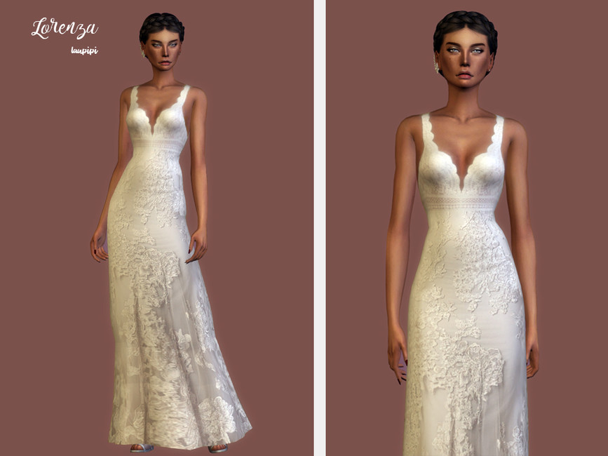 Lorenza | Wedding Clothes Mod Download