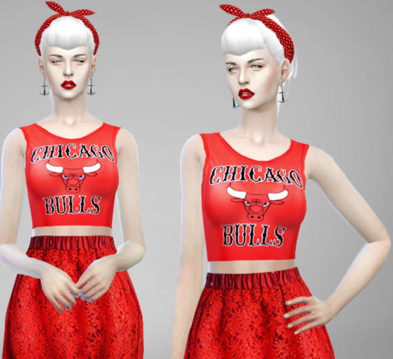 MFS Red Mood Top Top Clothes Mod Download