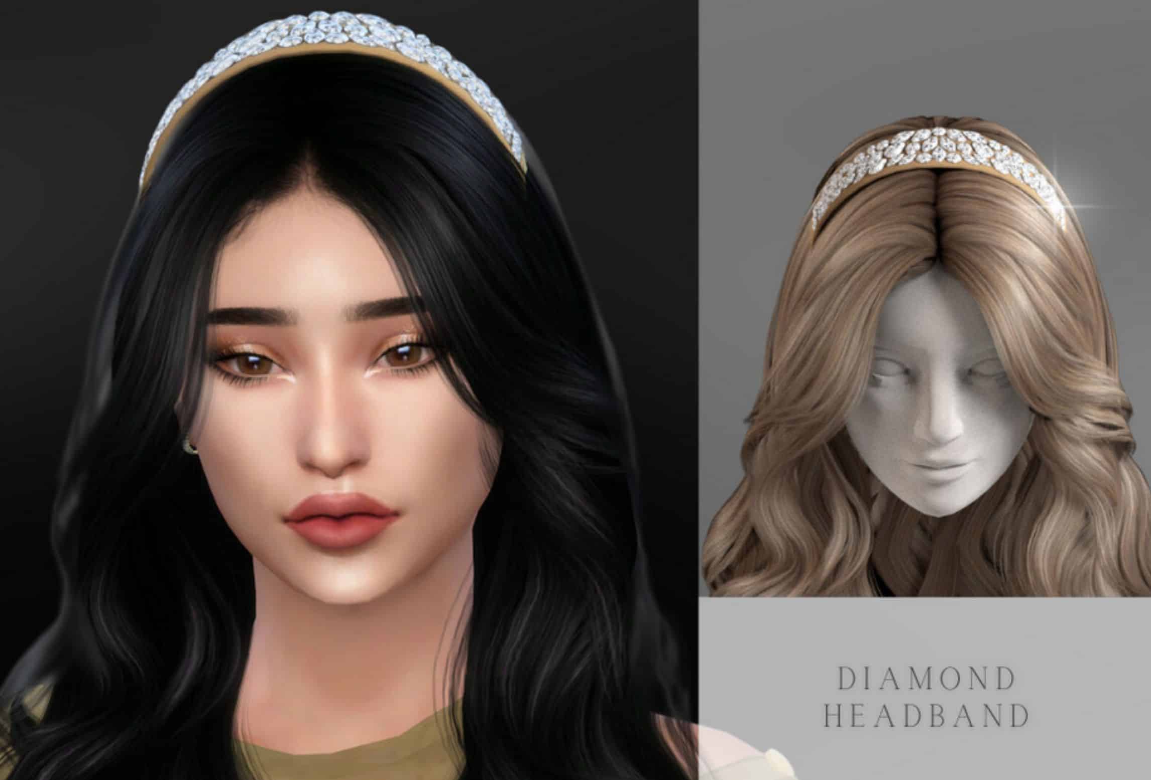 Diamond Headband | Accessories Clothes Mod Download